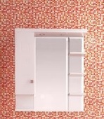 Горен шкаф за баня с огледало 362