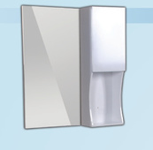 Горен шкаф с огледало 991