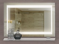 Стилно огледало за баня Неапол