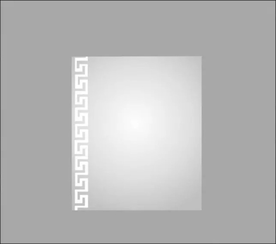 Елегантно огледало за баня Нарцис ICM R60