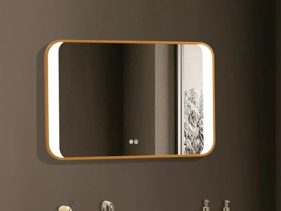 Модерно огледало ICL 1824 Gold King