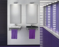 Комплект за баня от МДФ Polyrail 40 Inox