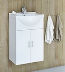 Шкафове за баня от МДФ Alba 45 White (1)
