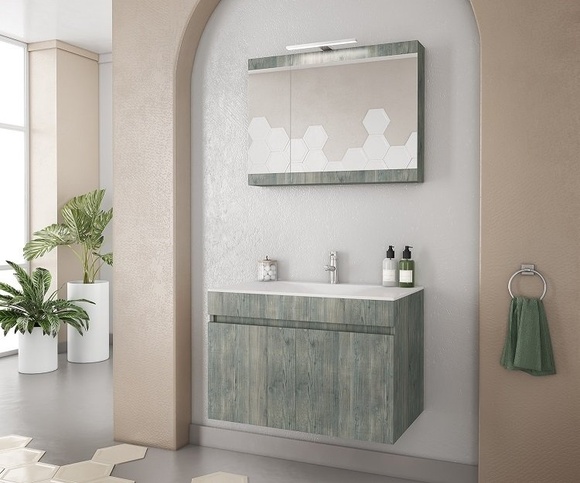 Мебели за баня Magnolia 75 Smoked Oak