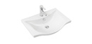 Комплект MDF мебели за баня Alba 55 White (3)