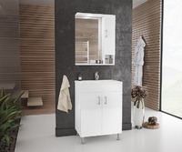 MDF Шкафове за баня MIlitos 60 White