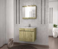 Комплект шкафове за баня Magnolia 60 Gold Oak