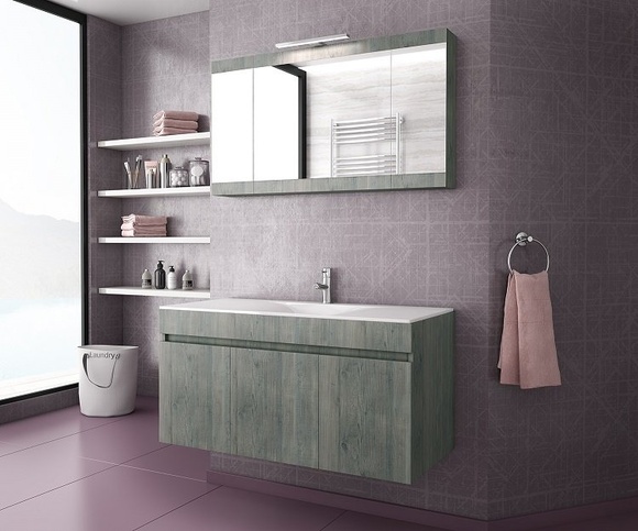 MDF мебели за баня Magnolia 100 Smoked Oak