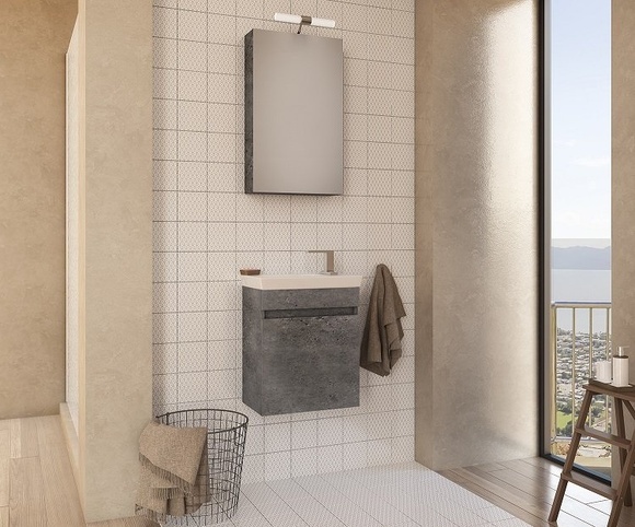 MFC мебели за баня Luxus 45 Granite
