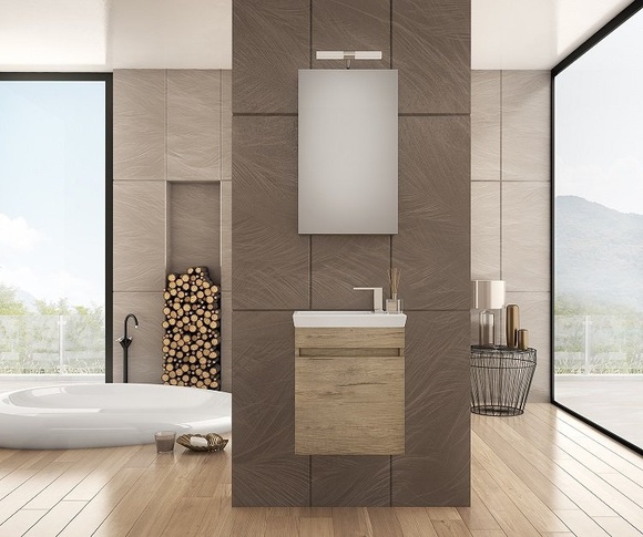Мебели за баня Luxus 45 PL Wood