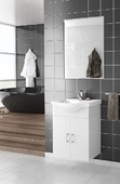Комплект шкафове за баня Alba 55 White