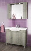 Комплект мебели за баня Alba 100 Brown Oak Finish