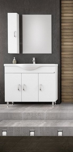 MDF мебели за баня Alba 100 White