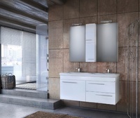 MDF мебели за баня Status 120 White