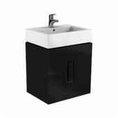MDF конзолен шкаф за баня Twin 60х57х46см