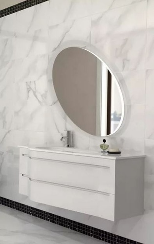 Комплект MDF мебели за баня Slalom Grigio Perla Comp.1