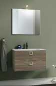 Комплект PVC мебели за баня Qubo Sherwood Miele 80