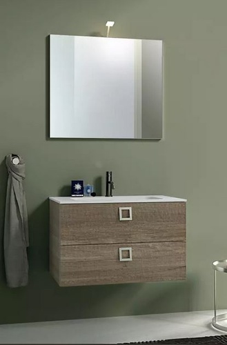 Комплект PVC мебели за баня Qubo Sherwood Miele 80
