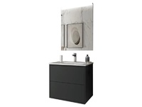 Стилни мебели за баня Optimus 60 Matt Black