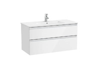 Шкаф за баня The Gap Unik White Gloss 100 см
