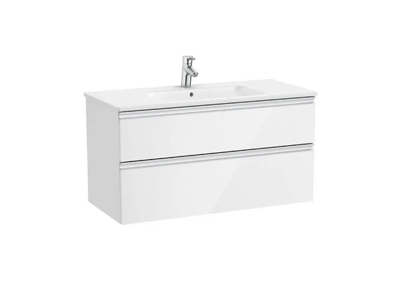 Шкаф за баня The Gap Unik White Gloss 100 см