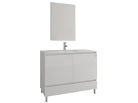 Комплект мебели за баня Delta 100 Slim White