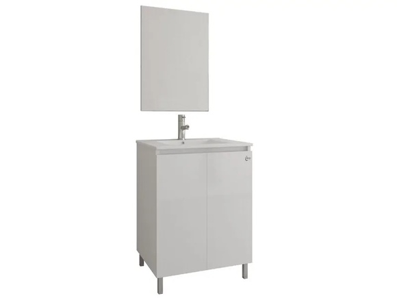 Комплект мебели за баня Gemini 60 Slim White