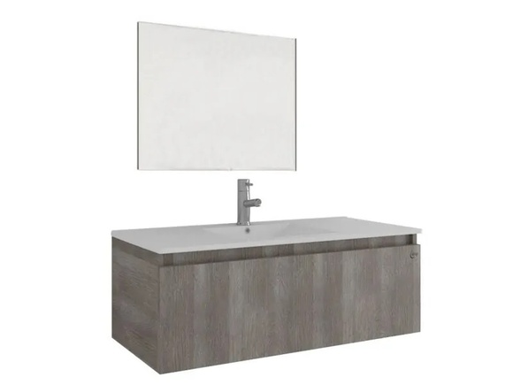 Мебели за баня Liberty 100 Slim Light Grigio