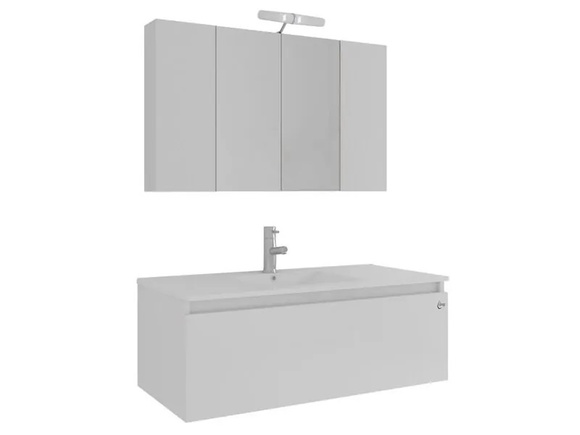 MDF мебели за баня Liberty 100 White