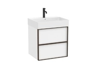 Долен шкаф за баня модел Inspira Unik White Matt 60 см