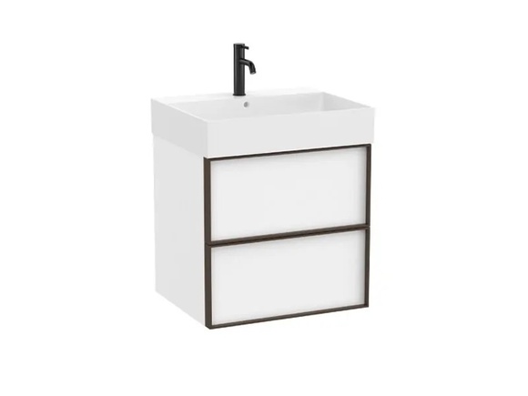 Долен шкаф за баня модел Inspira Unik White Matt 60 см