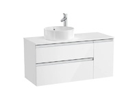 Шкаф за баня The Gap Gloss White 110см