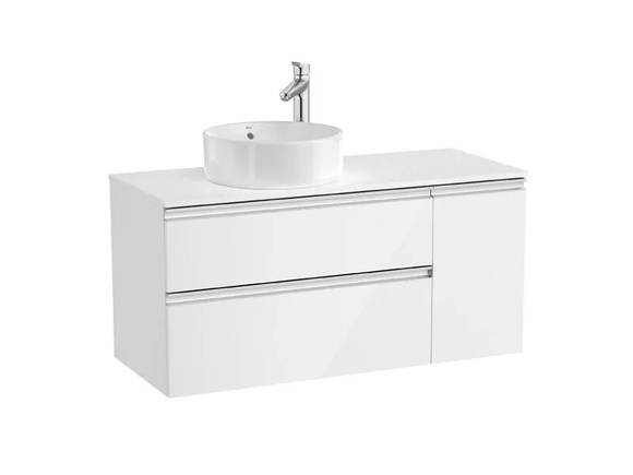 Шкаф за баня The Gap Gloss White 110см