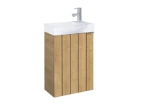 Unik Micro Plus Light Oak долен шкаф за баня 45см