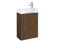Unik Micro Plus Alpine Walnut долен шкаф за баня 45см