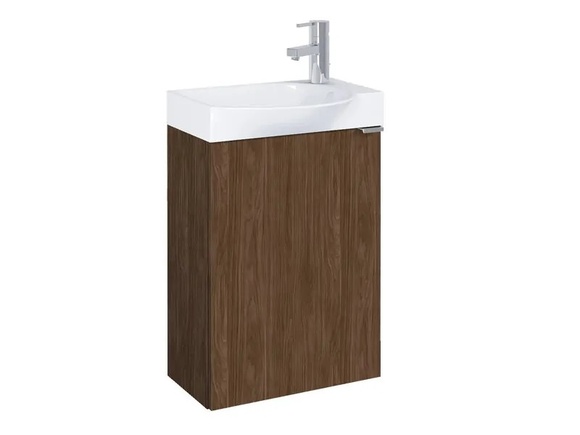 Unik Micro Plus Alpine Walnut долен шкаф за баня 45см