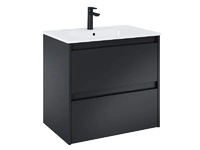 Unik Black Matt долен шкаф за баня 70см