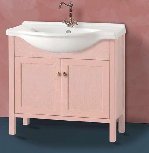 Долен шкаф за баня Ariadni Pink